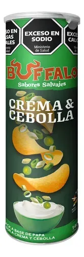 Papas sabor Crema y Cebolla 140gr